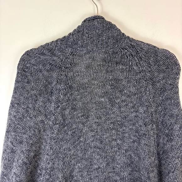 Soft Surroundings Brown Heather Cotton Cape Marled Single Button Cardigan (S/M) - Picture 8 of 15